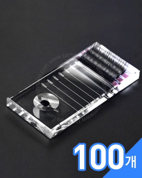 직사각 글루 팔레트-강화유리 (선이 그려진 타입) 100개